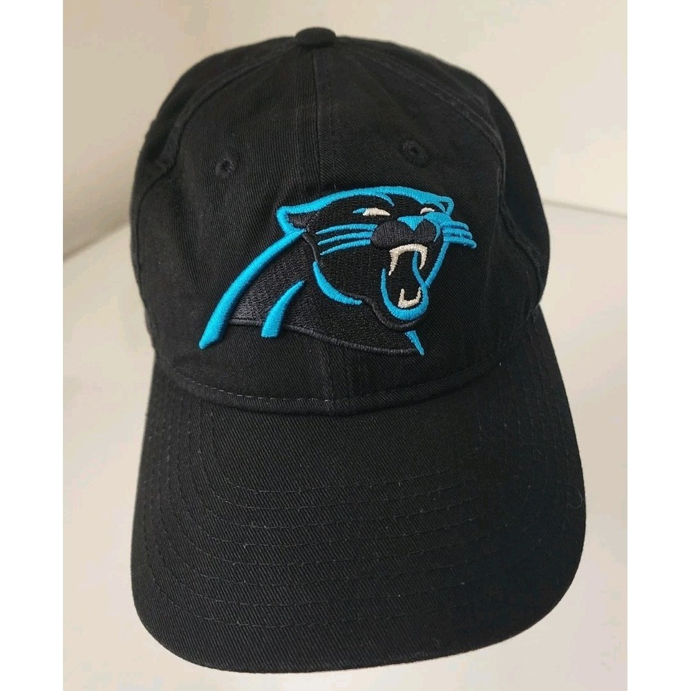 New‎ Era 9TWENTY Youth Carolina Panthers NFL Black Adjustable Strapback Hat